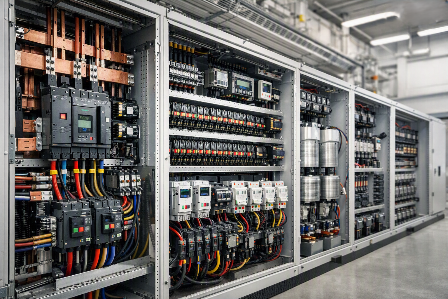 Tablero eléctrico de potencia